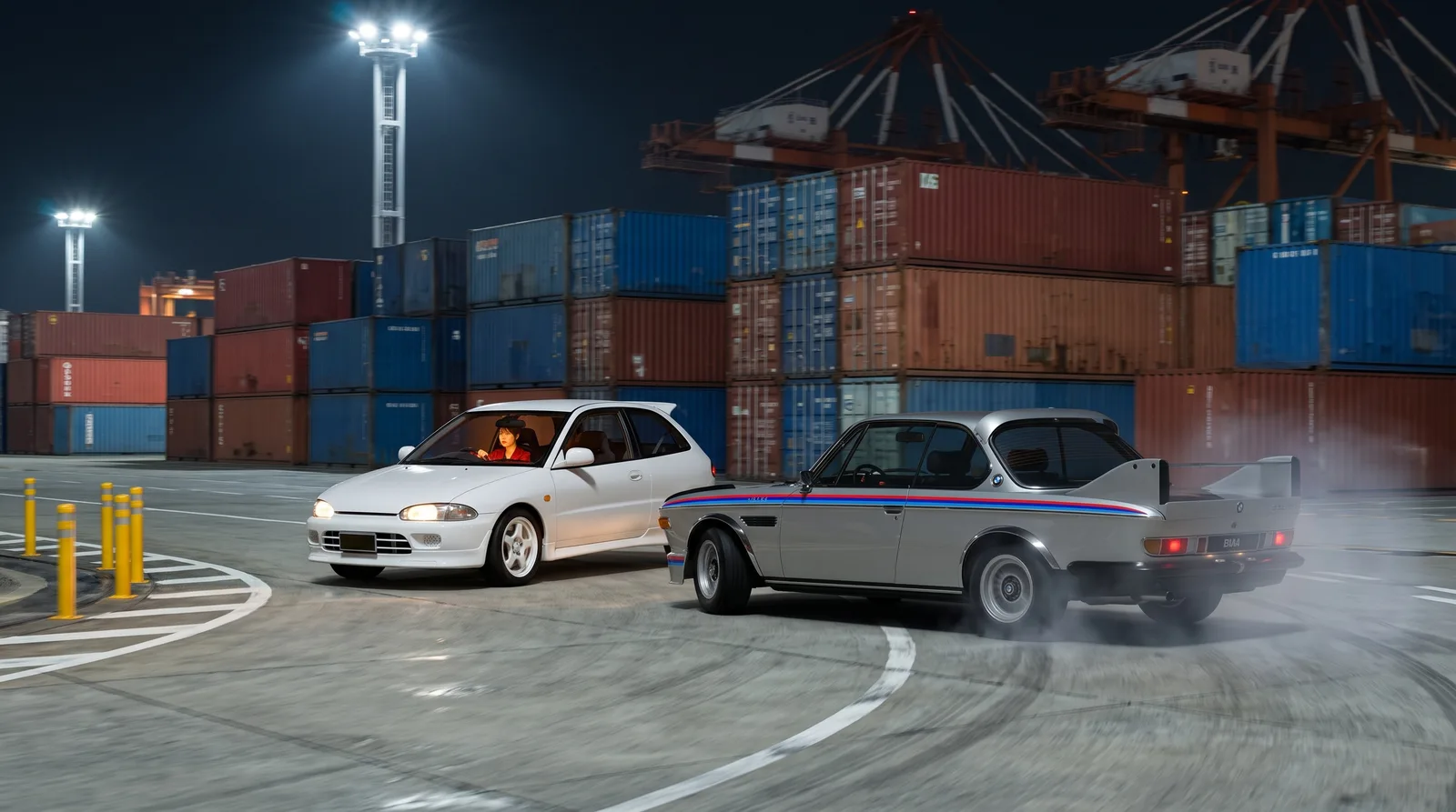 หกสูบเรียง 3 ลิตร ขับหลัง ยางยุค 70 ทำให้ CSL สไลด์กว้างในทุกมุมตู้