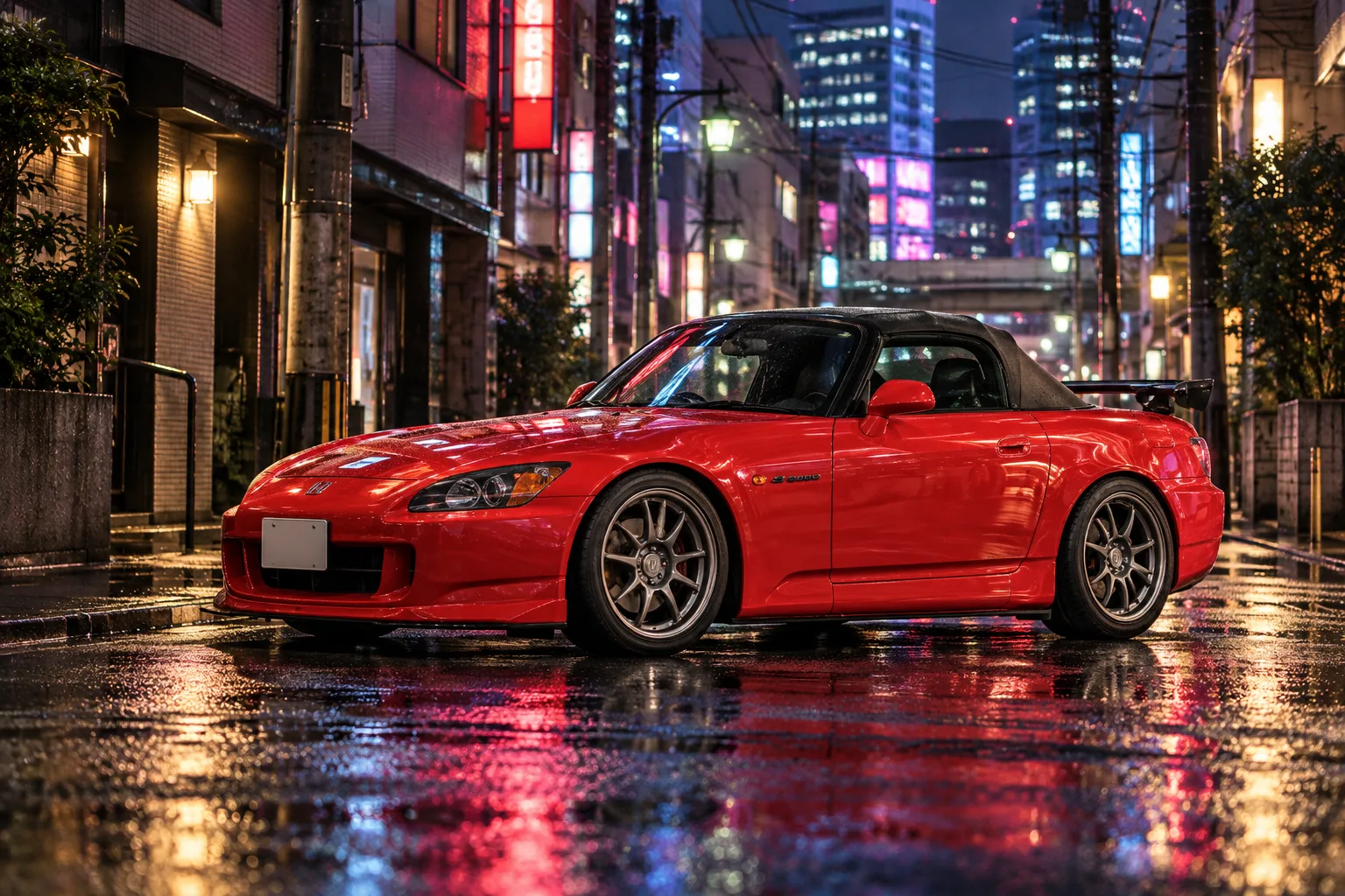 Spoon Sports สำนักสีเหลือง-น้ำเงินของ Civic EK9 EG6 DC2 S2000 และ NSX